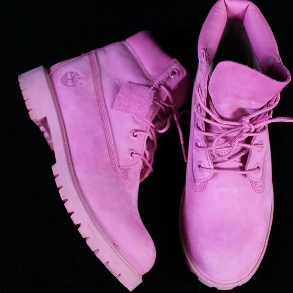 Timberland 6 Inch Premium Boots Rose Womens Size 5 TB0A148W. - Picture 5 of 9